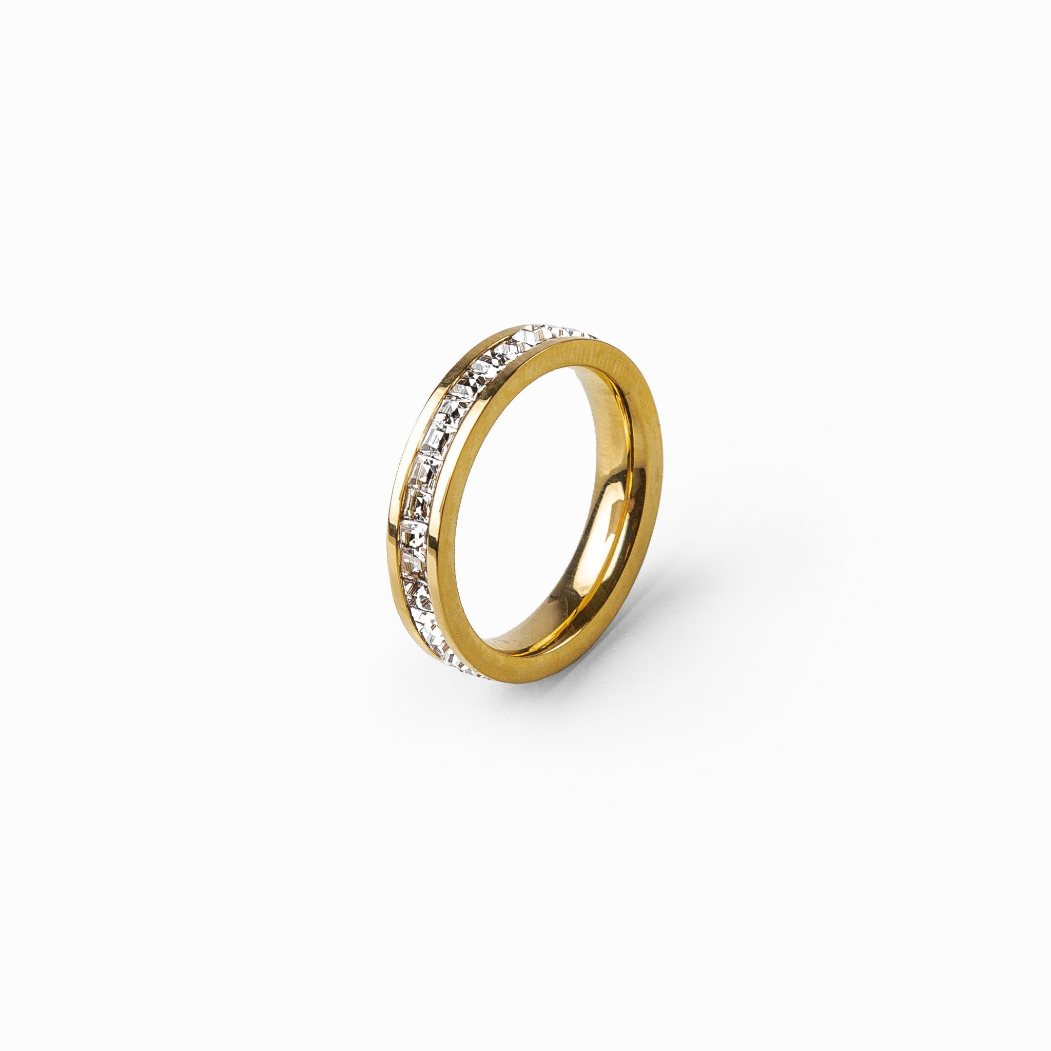Bague Monaco CZ glacée
