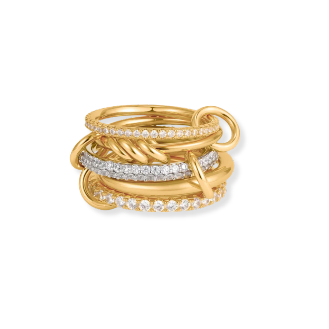 Bague diamant empilée Blaise