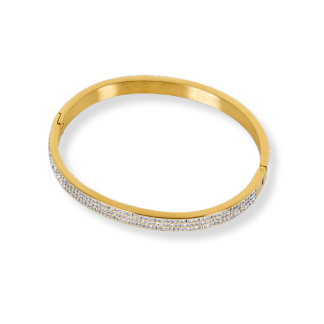 Bracelet jonc Luxe avec pierre