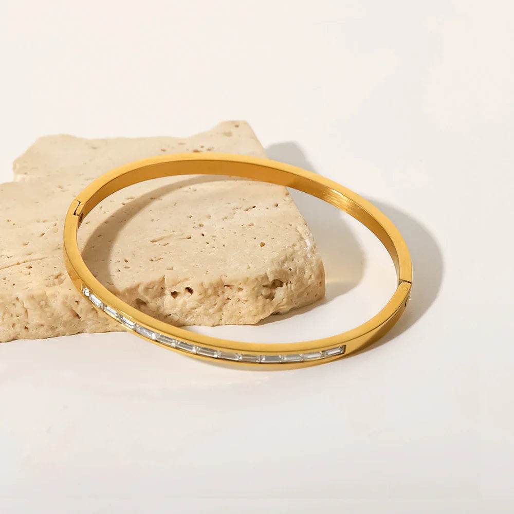 Bracelet Jonc Diamant Grace