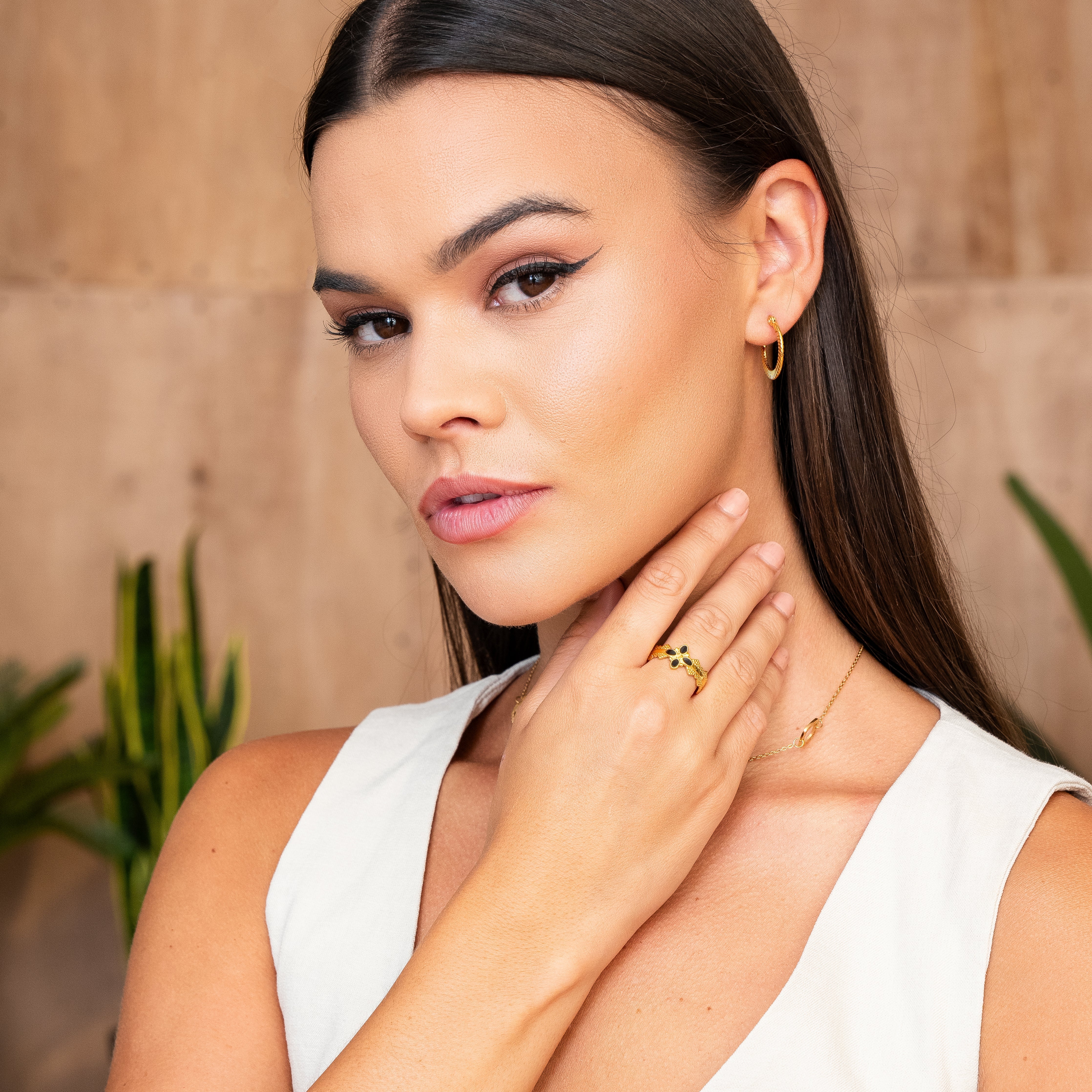 Catania Huggie Earrings