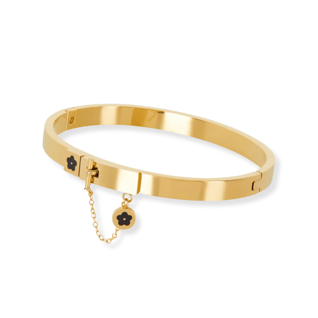 Bracelet Fleur à Fermoir