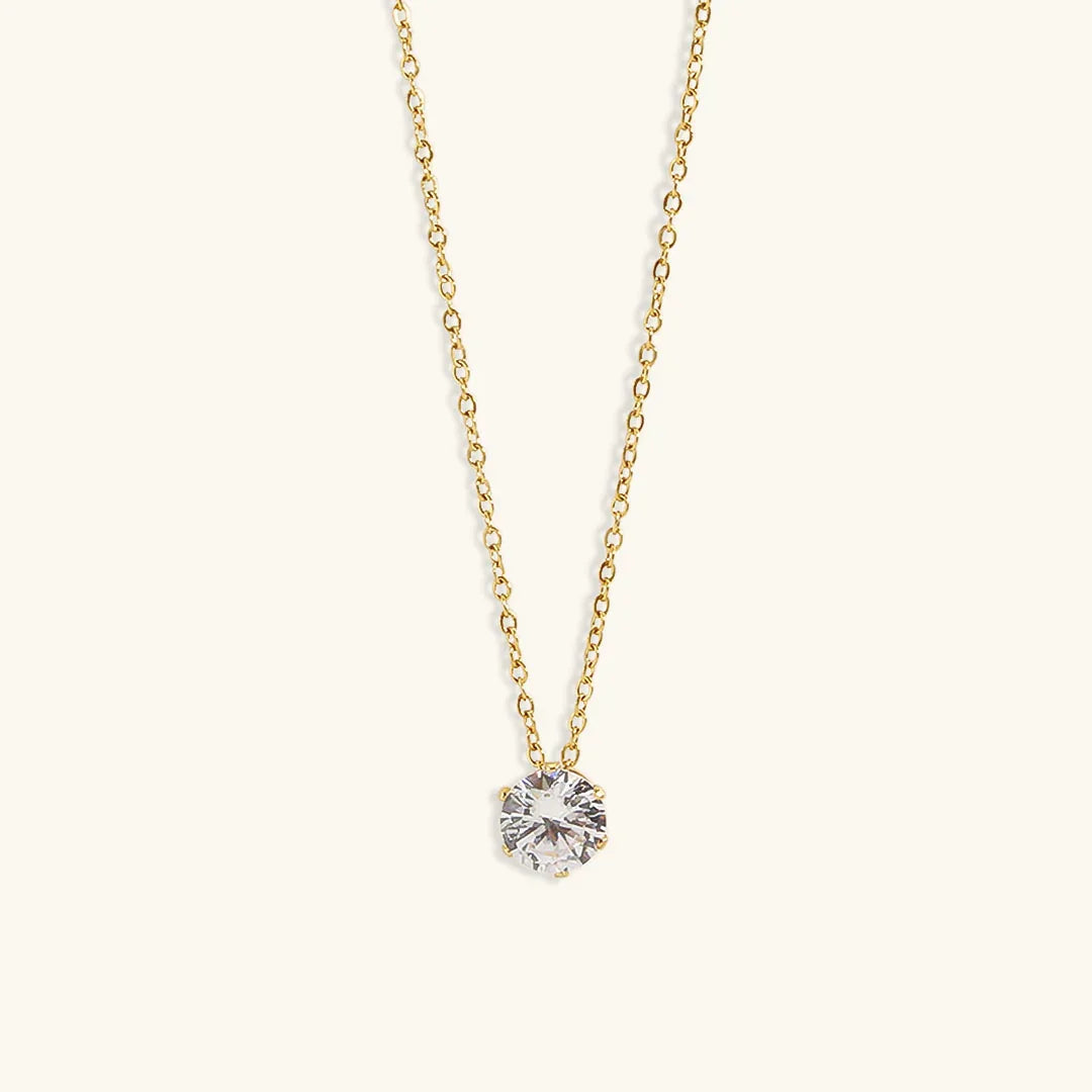 Kyla Solitaire Necklace