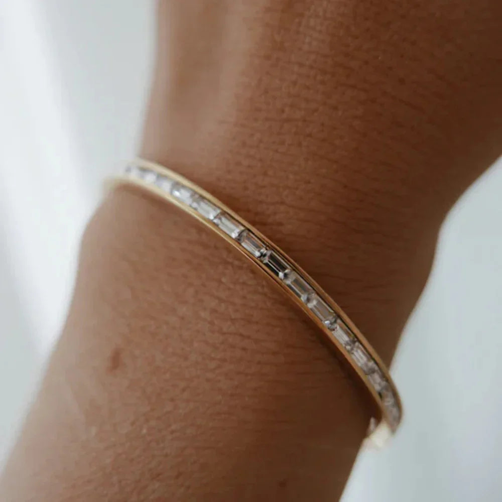 Bracelet Jonc Diamant Grace