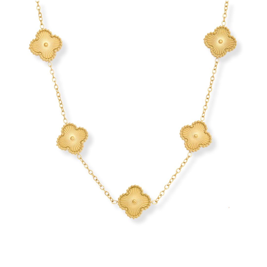 Collier Trèfle Doré